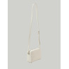 BOLSO CALVIN KLEIN SCULPTED CAMERA BAG DEBOSS BLANCO