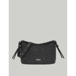 BOLSO TOUS TOUS PUFFY BEAR BANDOLERA M NEGRO