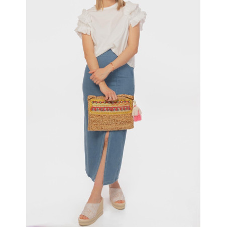 BOLSO MUJER OBVIO LLERA FUXIA
