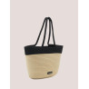 BOLSO MUJER KARL LAGERFELD K/SIGNATURE BEACH BASKET NEGRO