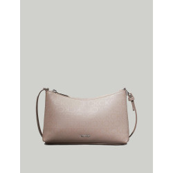 BOLSO CALVIN KLEIN CK MUST CONV CROSSBODY_MONO BEIG