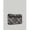 BOLSO KURT GEIGER FABRIC MINI KENSINGTON NEGRO