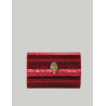 BOLSO KURT GEIGER PARTY EAGLE CLUTCH ROJO