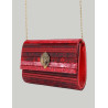 BOLSO KURT GEIGER PARTY EAGLE CLUTCH ROJO