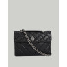 BOLSO KURT GEIGER LEATHER KENSINGTON X BAG  NEGRO