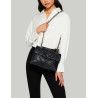 BOLSO KURT GEIGER LEATHER KENSINGTON X BAG  NEGRO