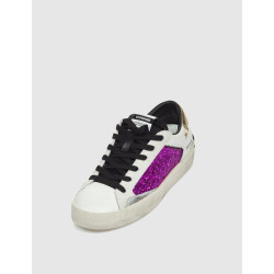 ZAPATILLA CRIME LONDON DISTRESSED FUXIA