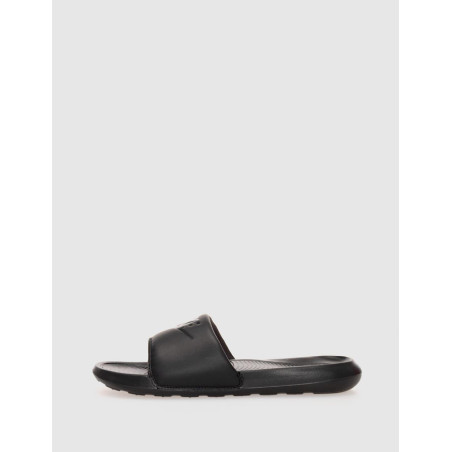 CHANCLA NIKE VICTORI  NEGRO LOGO NEGRO