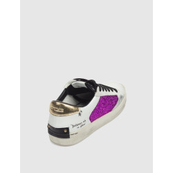 ZAPATILLA CRIME LONDON DISTRESSED FUXIA