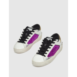 ZAPATILLA CRIME LONDON DISTRESSED FUXIA