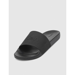 CHANCLA CALVIN KLEIN POOL SLIDE RUBBER NEGRO