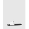 CHANCLA CALVIN KLEIN POOL SLIDE RUBBER BLANCO