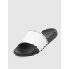 CHANCLA CALVIN KLEIN POOL SLIDE RUBBER BLANCO