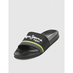 CHANCLA PEPE JEANS SLIDER PORTOBELLO M NEGRO