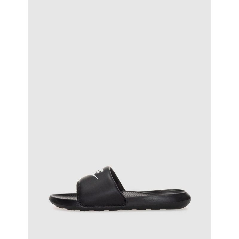 CHANCLA NIKE VICTORI  NEGRO LOGO BLANCO