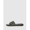 CHANCLA NIKE VICTORI  VERDE LOGO NEGRO