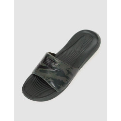 CHANCLA NIKE VICTORI  VERDE LOGO NEGRO