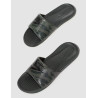 CHANCLA NIKE VICTORI  VERDE LOGO NEGRO