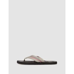 CHANCLA TOMMY HILFIGER CORPORATE HILFIGER BEACH SANDAL BEIG