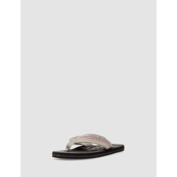CHANCLA TOMMY HILFIGER CORPORATE HILFIGER BEACH SANDAL BEIG