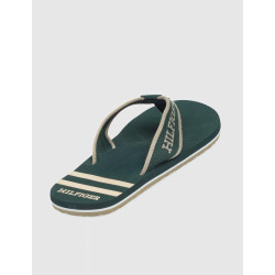 SANDALIA DE DEDO TOMMY HILFIGER SPORTY HILFIGER BEACH SANDAL VERDE