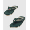 SANDALIA DE DEDO TOMMY HILFIGER SPORTY HILFIGER BEACH SANDAL VERDE