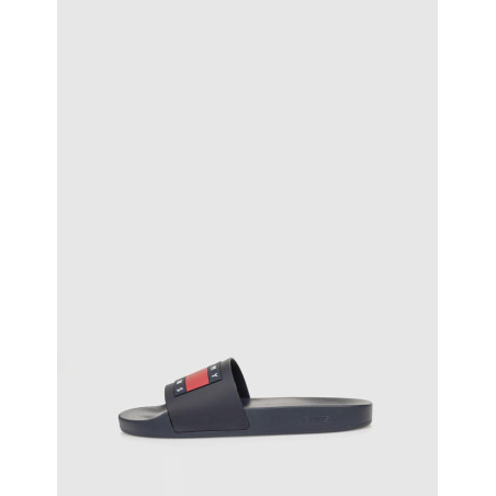 CHANCLA TOMMY HILFIGER TOMMY JEANS POOL SLIDE ESS MARINO
