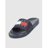 CHANCLA TOMMY HILFIGER TOMMY JEANS POOL SLIDE ESS MARINO
