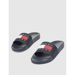 CHANCLA TOMMY HILFIGER TOMMY JEANS POOL SLIDE ESS MARINO