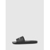 CHANCLA TOMMY HILFIGER HILFIGER RAISED POOLSLIDE NEGRO