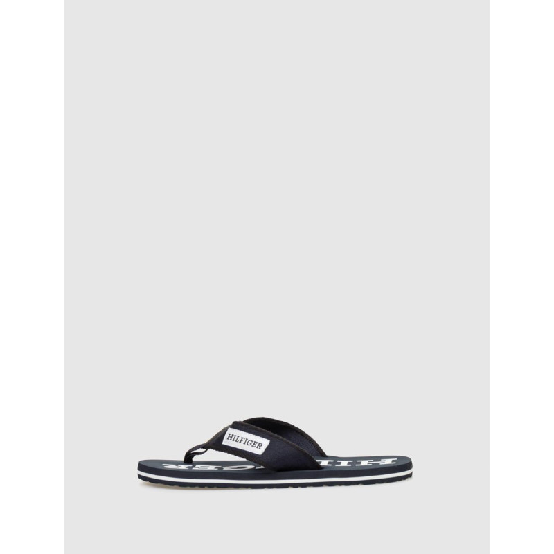 CHANCLA TOMMY HILFIGER PATCH HILFIGER BEACH SANDAL MARINO