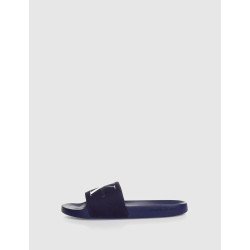 CHANCLA CALVIN KLEIN SLIDE MONORAM CO MARINO