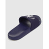 CHANCLA CALVIN KLEIN SLIDE MONORAM CO MARINO