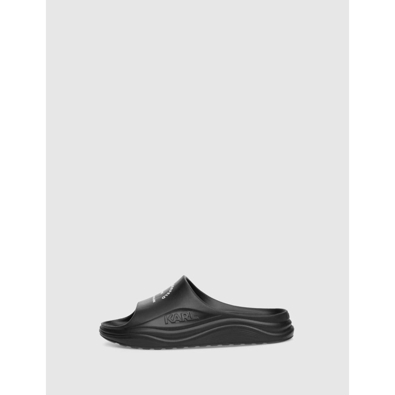 CHANCLA KARL LAGERFELD SKOONA MAISON KARL SLIDE NEGRO