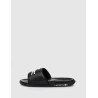 CHANCLA LACOSTE SERVE SLIDE NEGRO