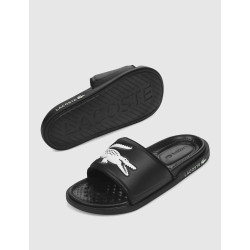CHANCLA LACOSTE SERVE SLIDE NEGRO