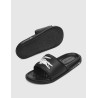 CHANCLA LACOSTE SERVE SLIDE NEGRO
