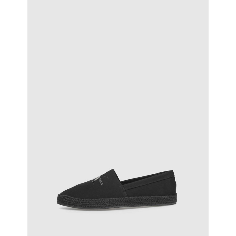 ALPARGATA CALVIN KLEIN ESPADRILLE SLIPON ML NEGRO