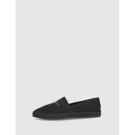 ALPARGATA CALVIN KLEIN ESPADRILLE SLIPON ML NEGRO