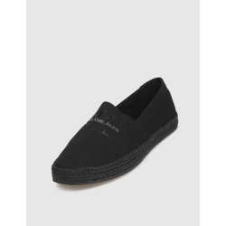ALPARGATA CALVIN KLEIN ESPADRILLE SLIPON ML NEGRO