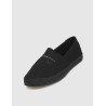 ALPARGATA CALVIN KLEIN ESPADRILLE SLIPON ML NEGRO
