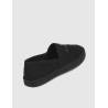 ALPARGATA CALVIN KLEIN ESPADRILLE SLIPON ML NEGRO