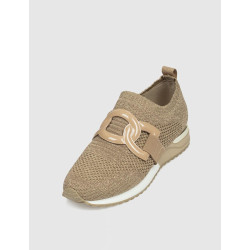 ZAPATILLA LA STRADA 2203626 ORO