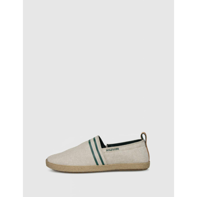 ALPARGATA TOMMY HILFIGER HILFIGER ESPADRILLE C CHAMBRAY BEIG