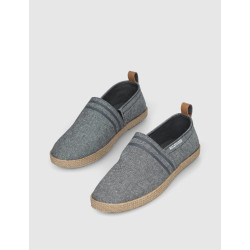 ALPARGATA TOMMY HILFIGER HILFIGER ESPADRILLE C CHAMBRAY GRIS