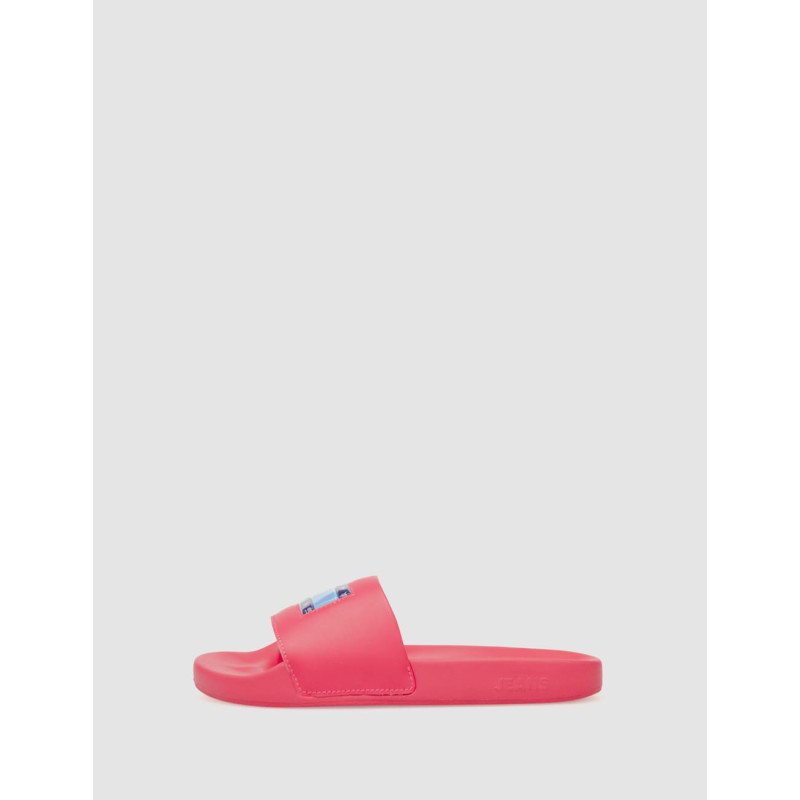 CHANCLA TOMMY HILFIGER TOMMY JEANS FLAG PRINT POOL SLD FUXIA
