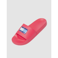 CHANCLA TOMMY HILFIGER TOMMY JEANS FLAG PRINT POOL SLD FUXIA