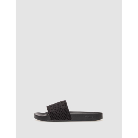 CHANCLA TOMMY HILFIGER TOMMY JEANS FLAG KINITTED NEGRO