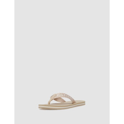 CHANCLA TOMMY HILFIGER TOMMY WEBBING SANDAL BEIG