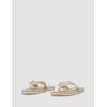 CHANCLA TOMMY HILFIGER TOMMY WEBBING SANDAL BEIG